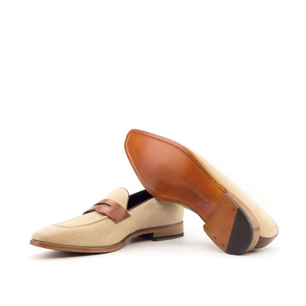 Men's Loafer Shoes Leather Brown 2691 2- MERRIMIUM