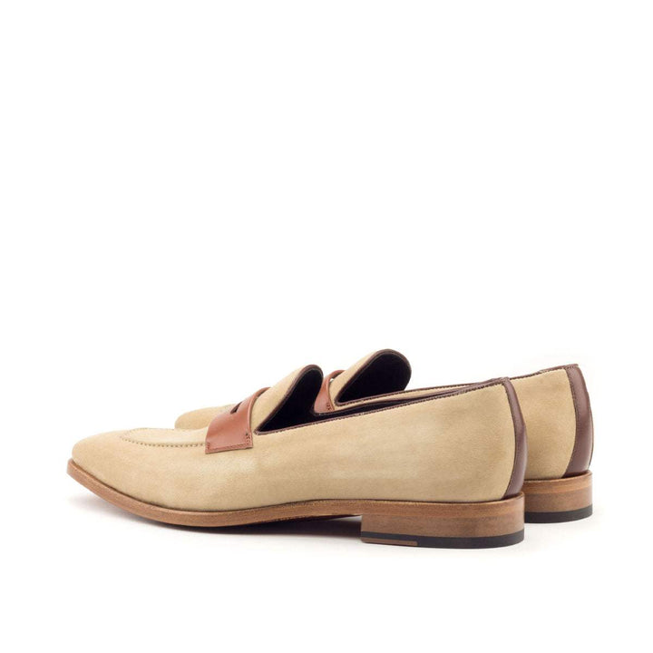Men's Loafer Shoes Leather Brown 2691 4- MERRIMIUM