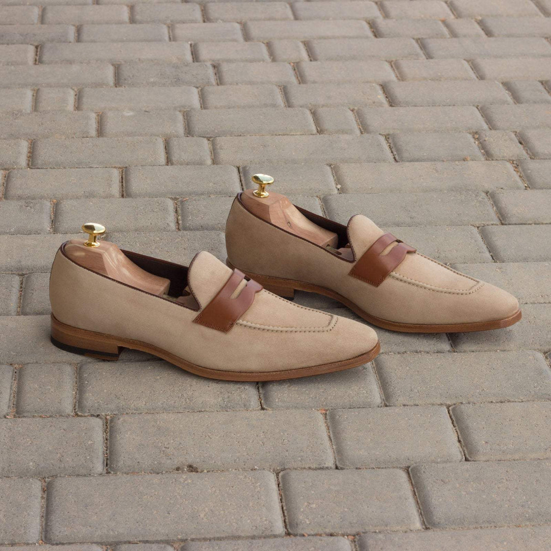 Men's Loafer Shoes Leather Brown 2691 1- MERRIMIUM--GID-1379-2691
