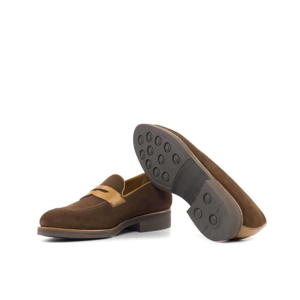 Men's Loafer Shoes Leather Brown 4967 2- MERRIMIUM