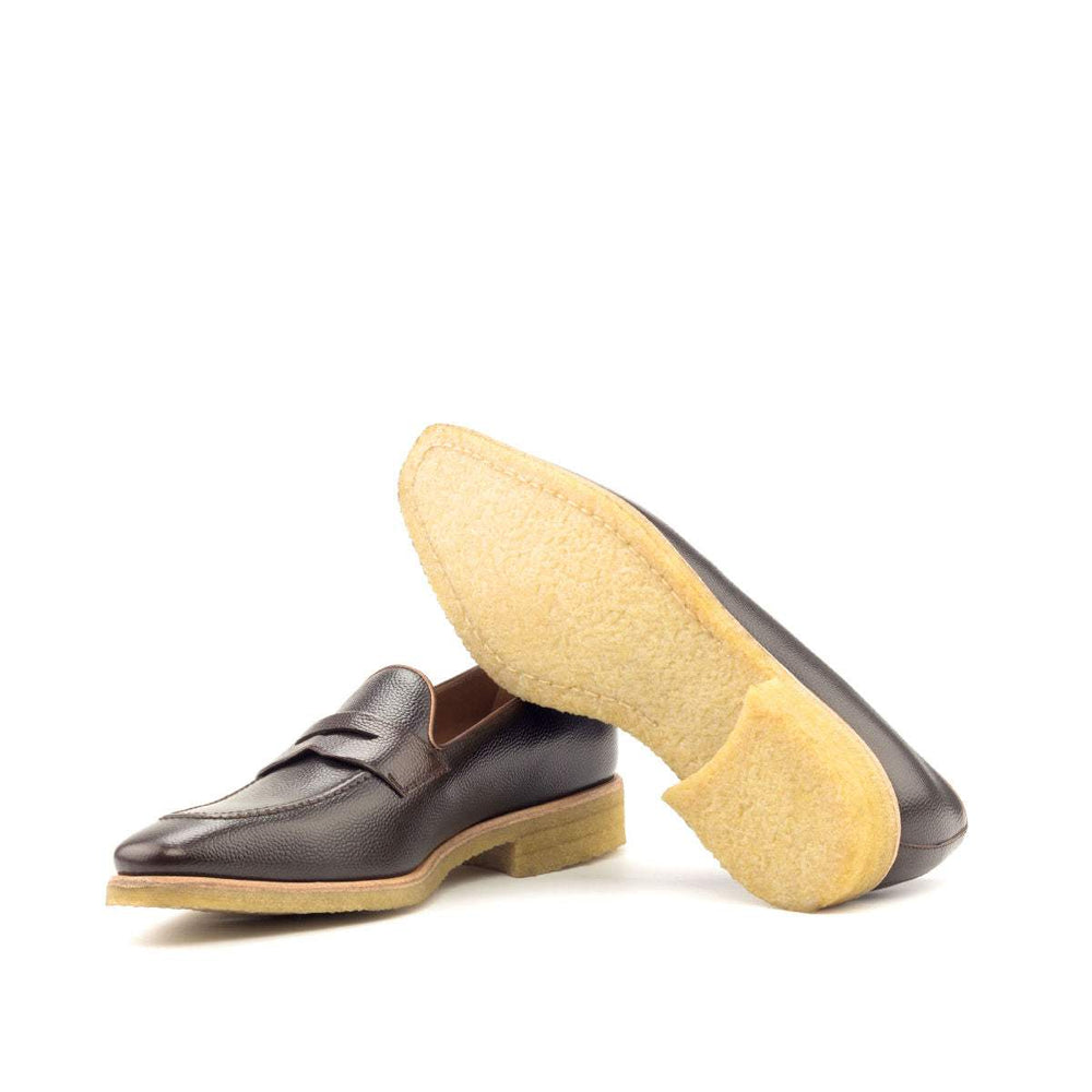 Men's Loafer Shoes Leather Brown Dark Brown 2786 2- MERRIMIUM