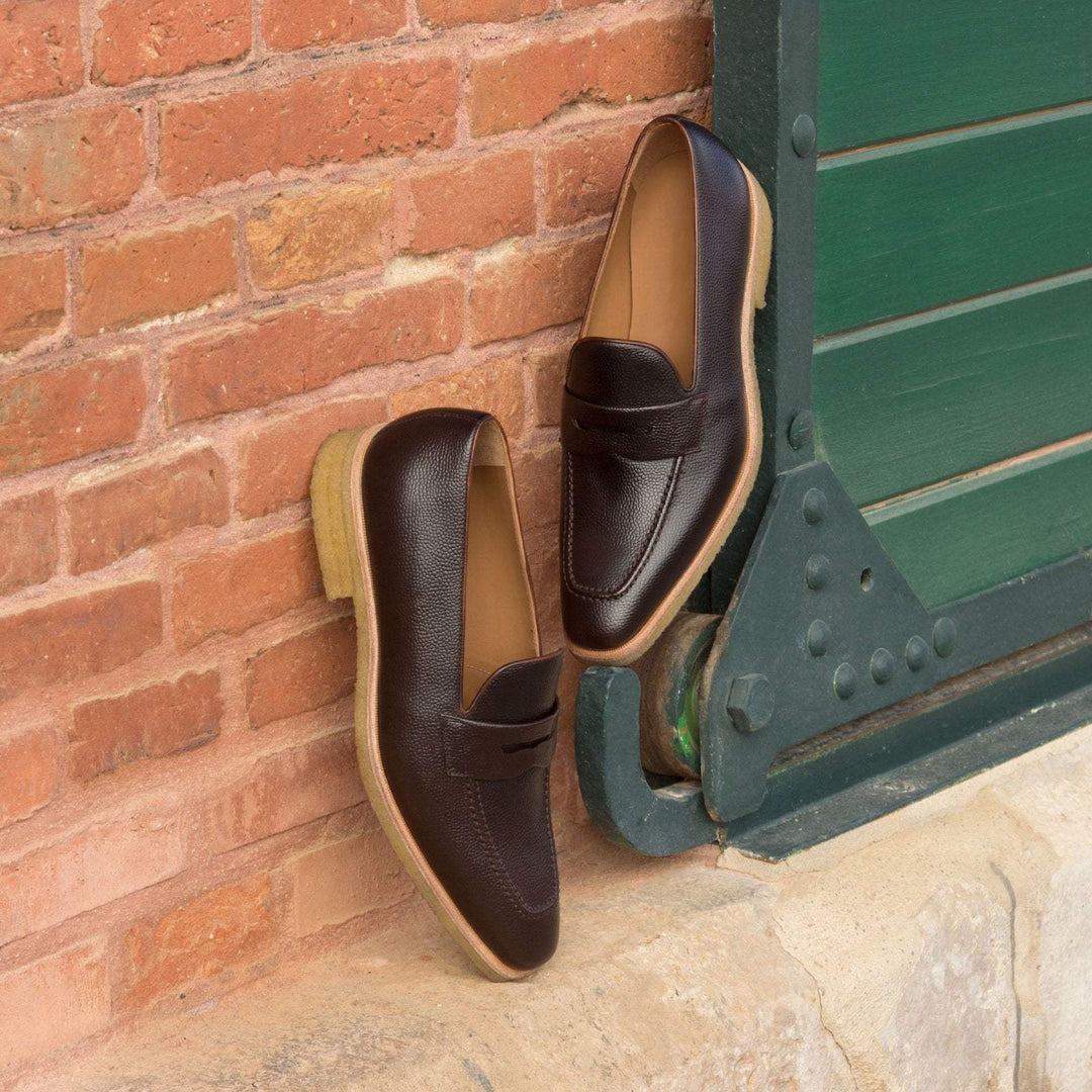 Men's Loafer Shoes Leather Brown Dark Brown 2786 1- MERRIMIUM--GID-1379-2786