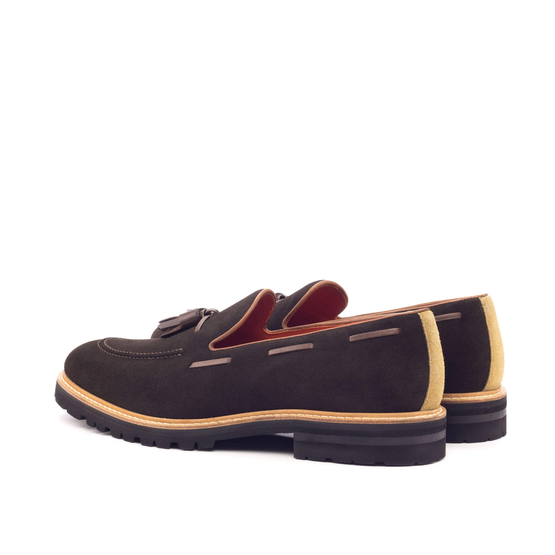 Men's Loafer Shoes Leather Brown Dark Brown 3446 4- MERRIMIUM