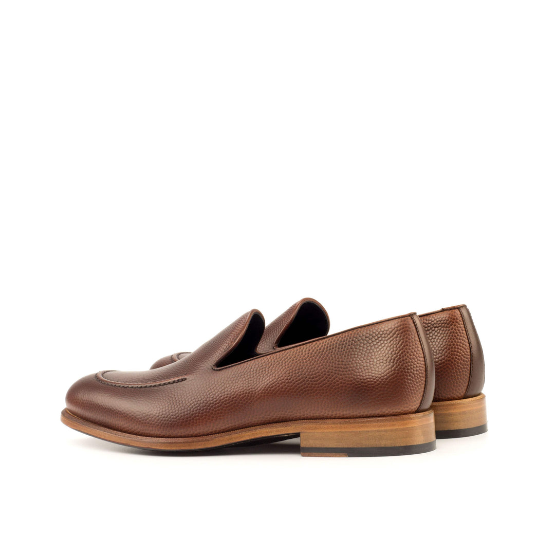 Men's Loafer Shoes Leather Brown Dark Brown 3792 4- MERRIMIUM