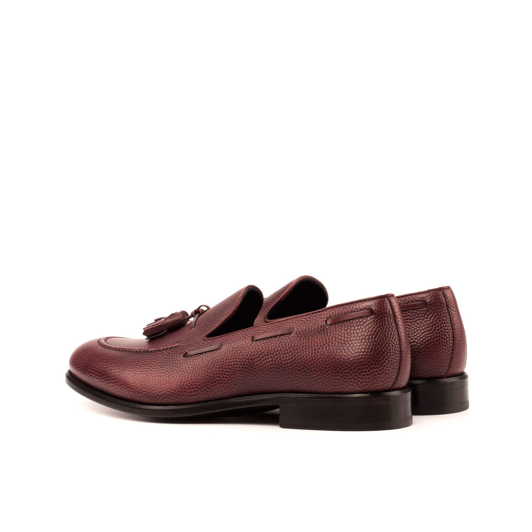 Men's Loafer Shoes Leather Burgundy 3935 4- MERRIMIUM