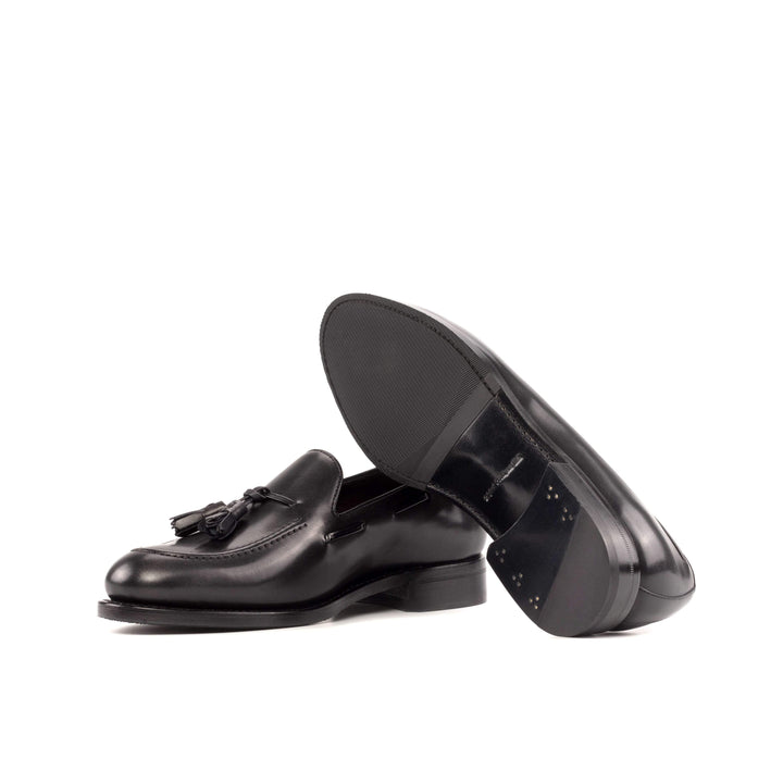 Men's Loafer Shoes Leather Goodyear Welt Black 5309 3- MERRIMIUM