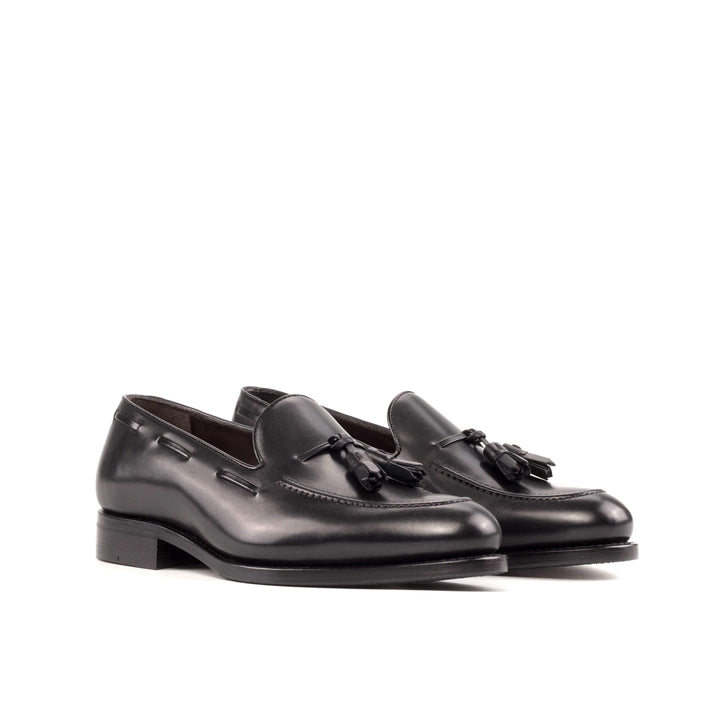 Men's Loafer Shoes Leather Goodyear Welt Black 5309 6- MERRIMIUM