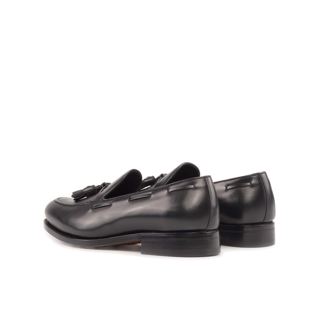 Men's Loafer Shoes Leather Goodyear Welt Black 5315 4- MERRIMIUM