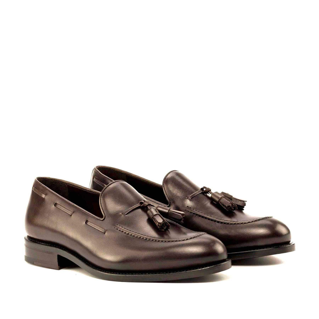 Men's Loafer Shoes Leather Goodyear Welt Dark Brown 5010 3- MERRIMIUM