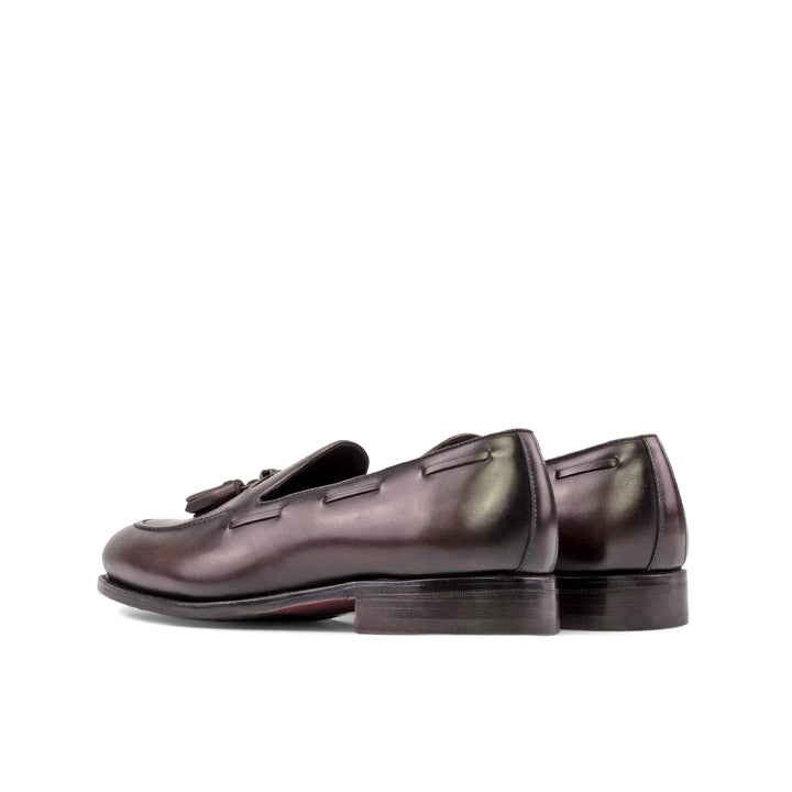 Men's Loafer Shoes Leather Goodyear Welt Dark Brown 5487 4- MERRIMIUM