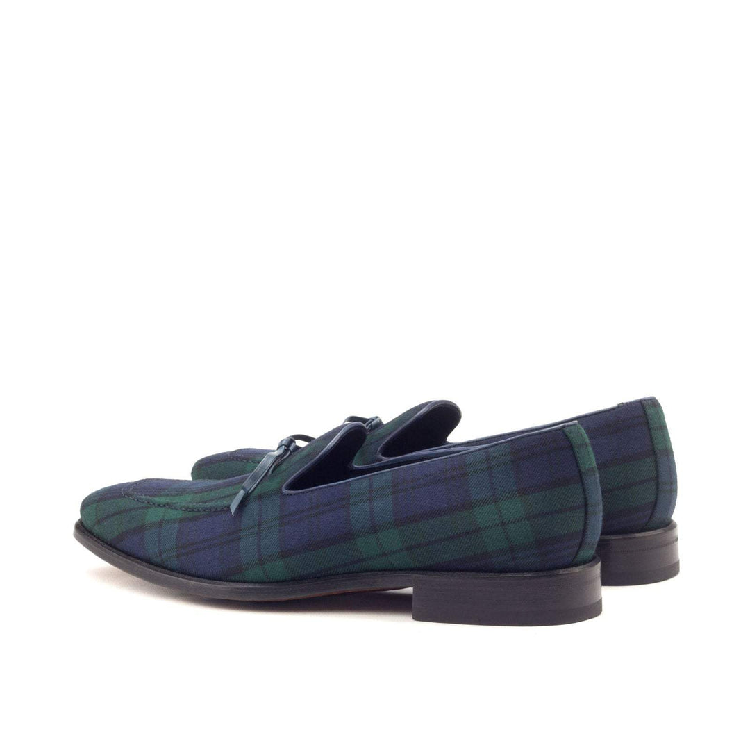 Men's Loafer Shoes Leather Green Blue 2957 4- MERRIMIUM