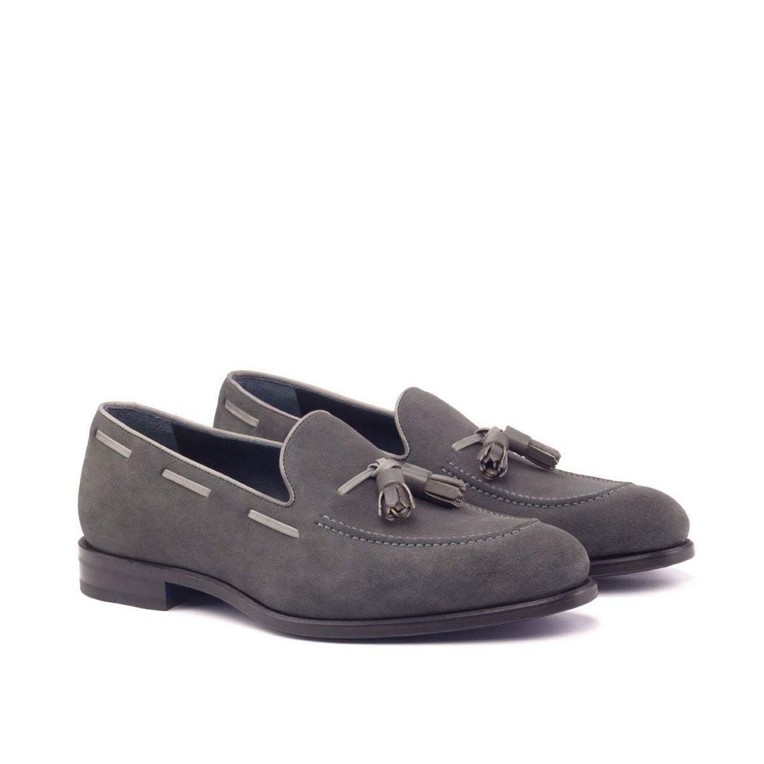Men's Loafer Shoes Leather Grey 2912 3- MERRIMIUM