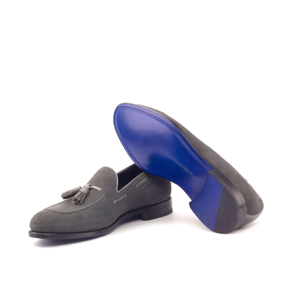 Men's Loafer Shoes Leather Grey 2912 2- MERRIMIUM