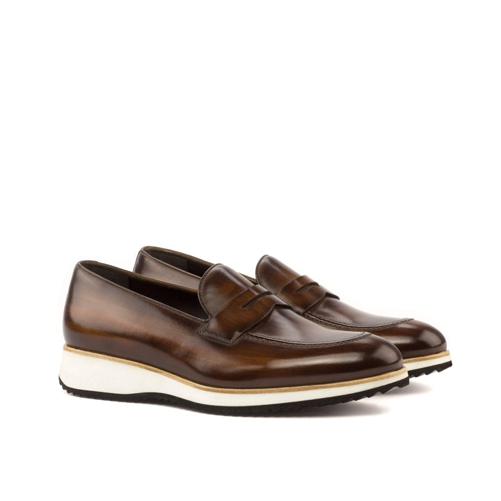 Men's Loafer Shoes Patina Brown 3512 3- MERRIMIUM