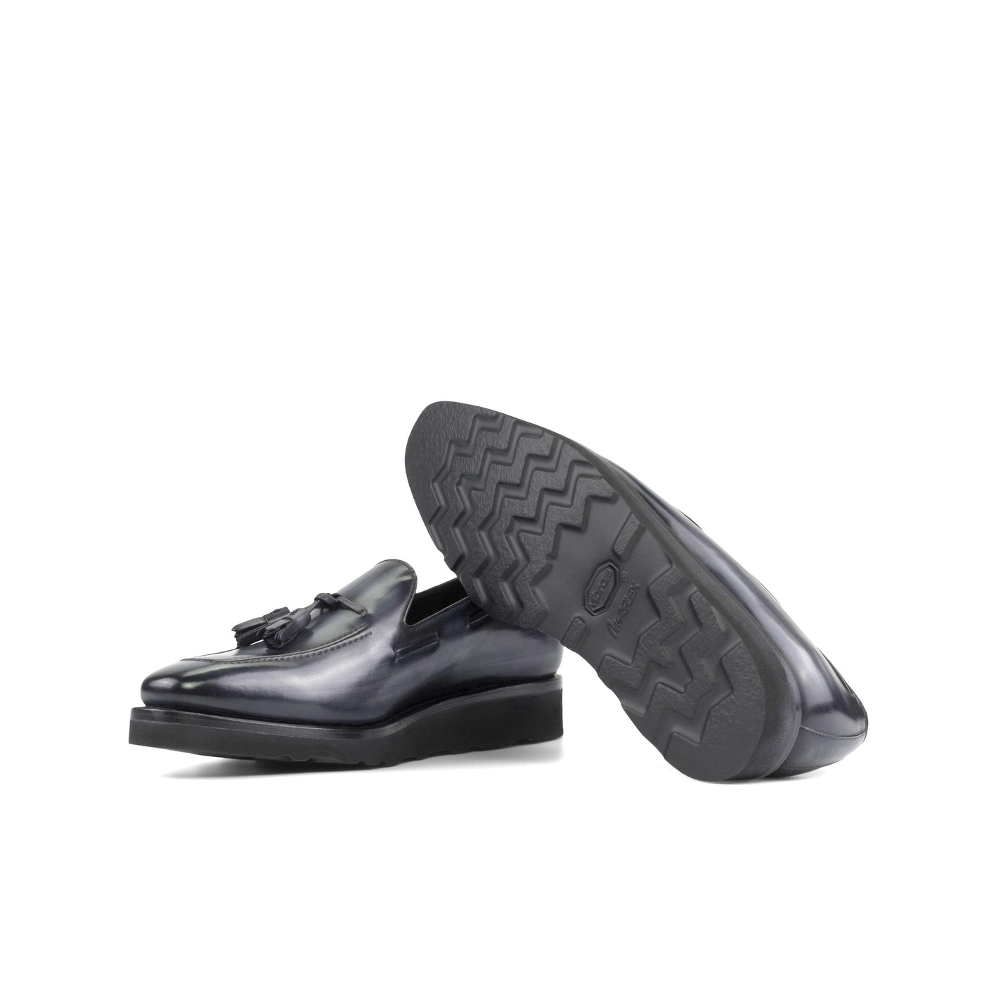 Men's Loafer Shoes Patina Goodyear Welt Grey 5410 3- MERRIMIUM