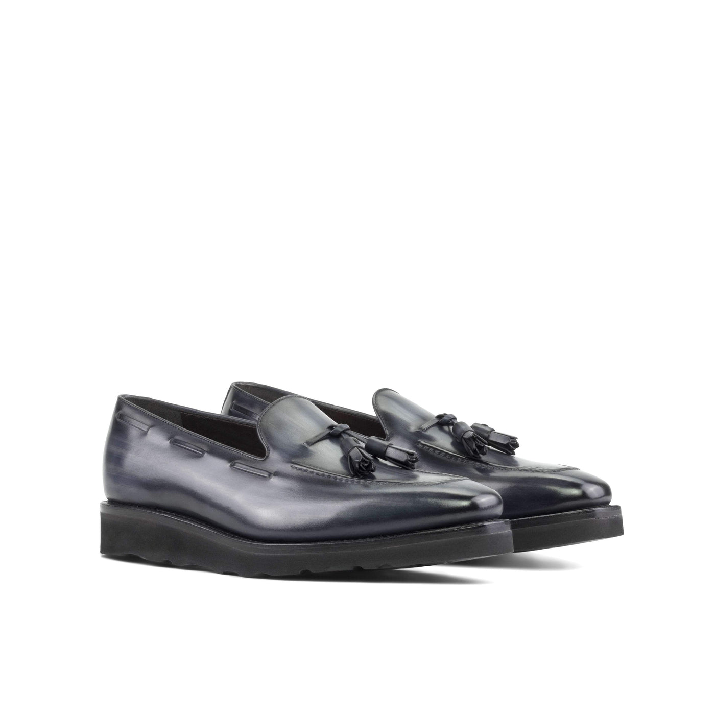 Men's Loafer Shoes Patina Goodyear Welt Grey 5410 6- MERRIMIUM
