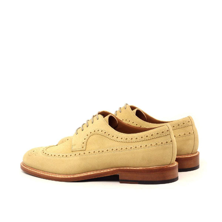 Men's Longwing Blucher Shoes Leather Brown 2412 4- MERRIMIUM