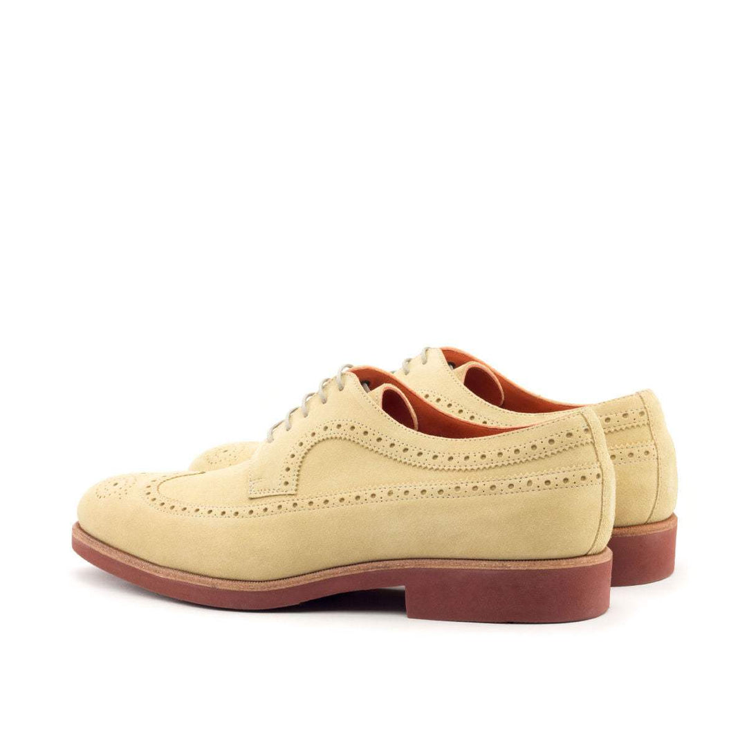 Men's Longwing Blucher Shoes Leather Brown 2704 4- MERRIMIUM