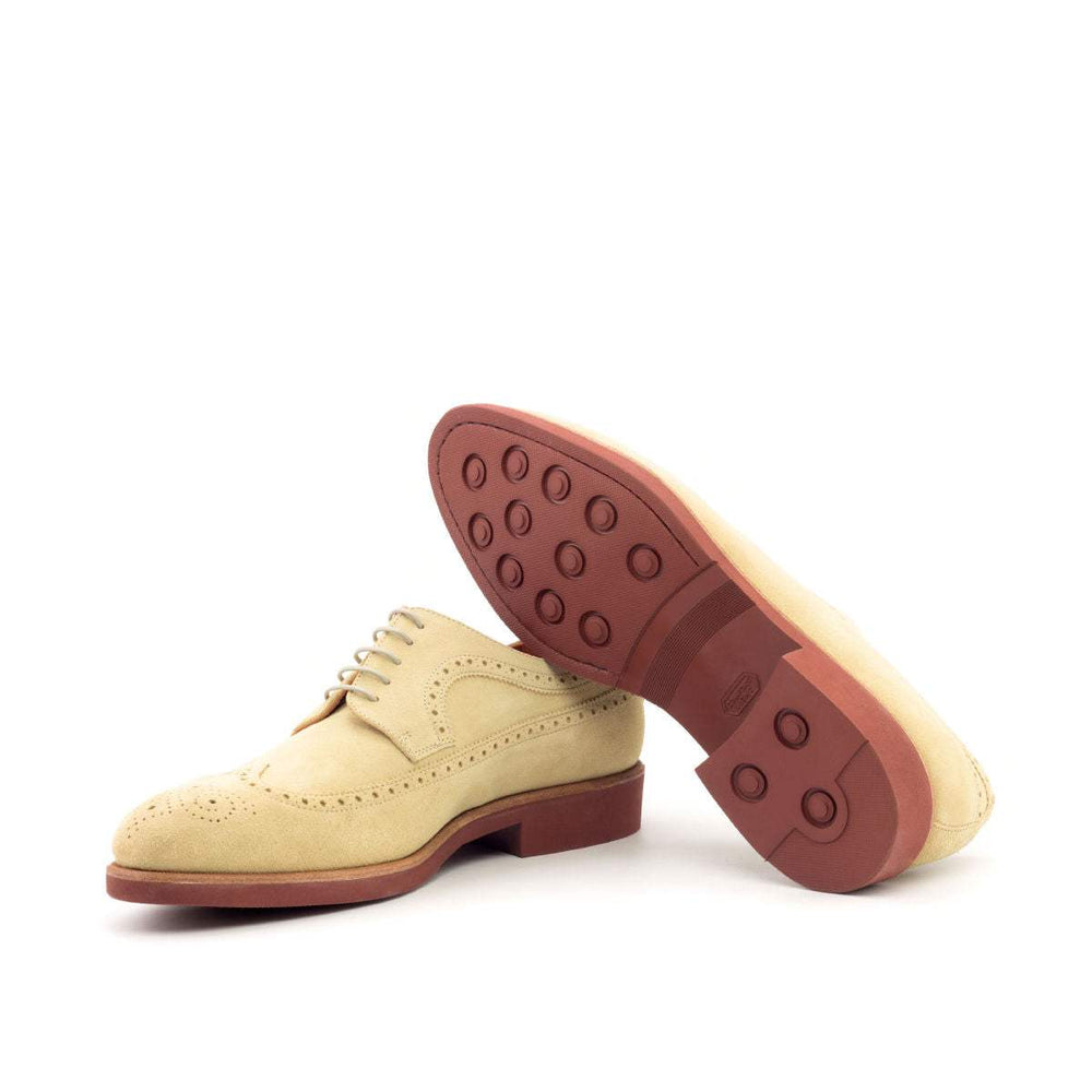 Men's Longwing Blucher Shoes Leather Brown 2704 2- MERRIMIUM