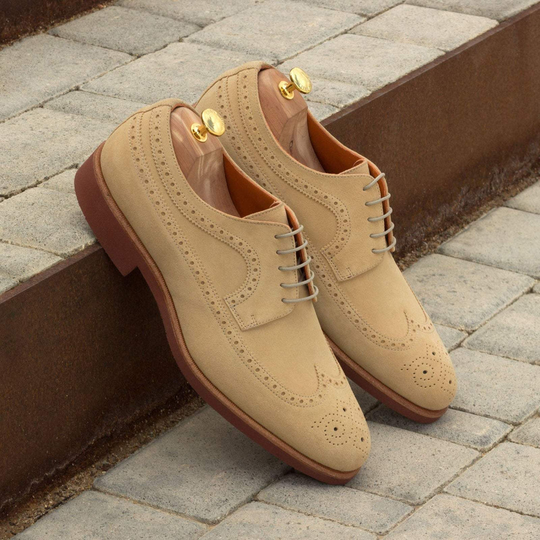 Men's Longwing Blucher Shoes Leather Brown 2704 1- MERRIMIUM--GID-1536-2704