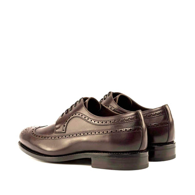 Men's Longwing Blucher Shoes Leather Goodyear Welt Dark Brown 5025 4- MERRIMIUM