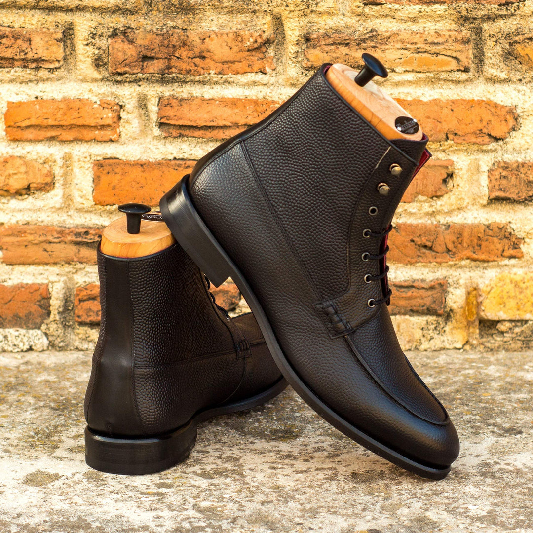 Men's Moc Boots Leather Black 4292 1- MERRIMIUM--GID-3145-4292
