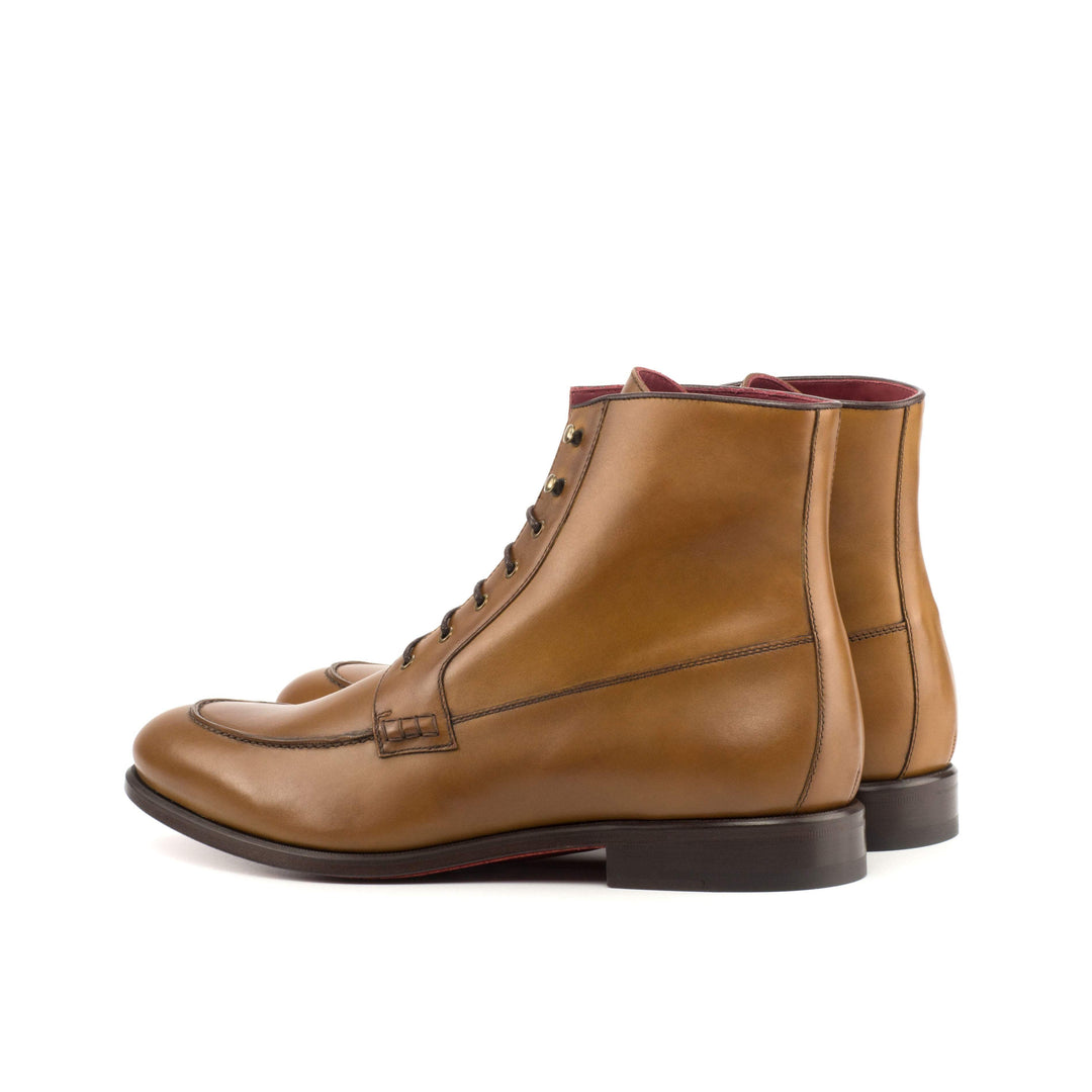 Men's Moc Boots Leather Brown Dark Brown 4291 4- MERRIMIUM