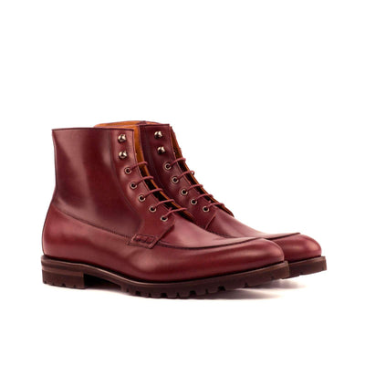 Men's Moc Boots Leather Burgundy 4040 3- MERRIMIUM