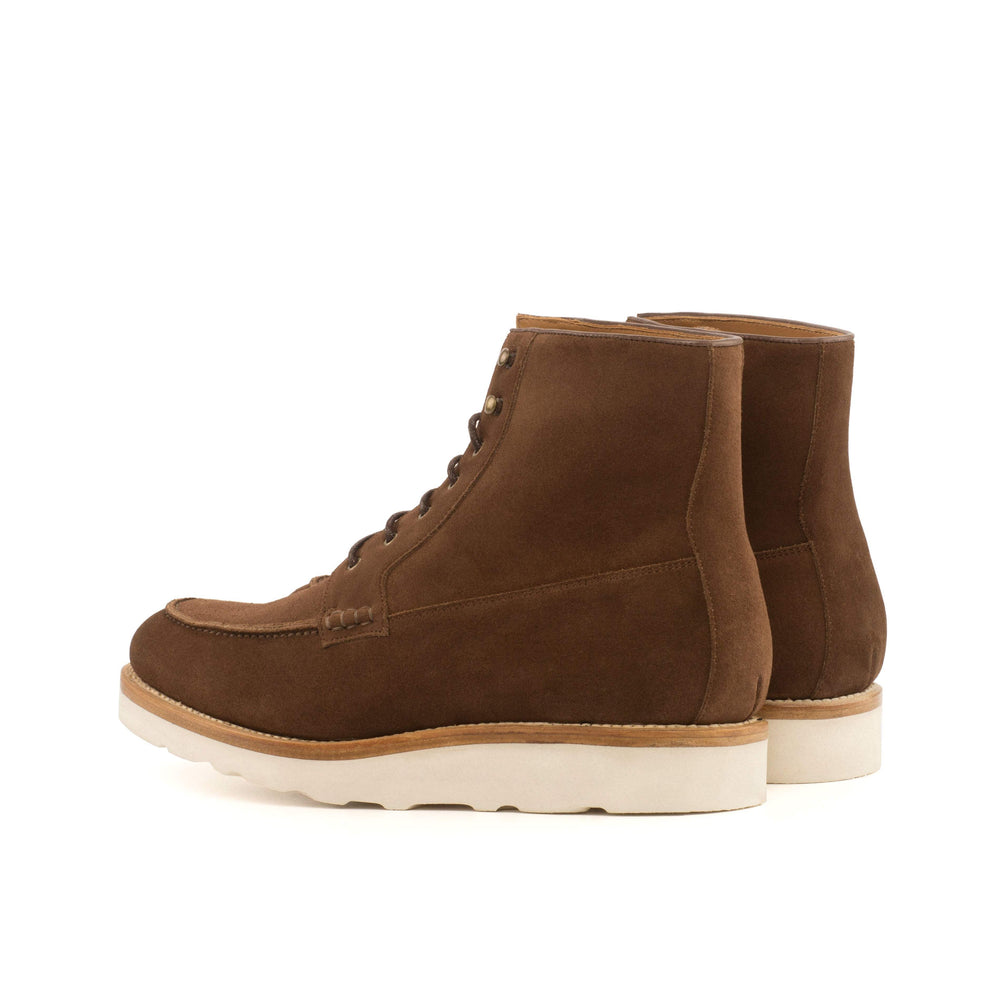 Men's Moc Boots Leather Goodyear Welt Brown 4041 2- MERRIMIUM
