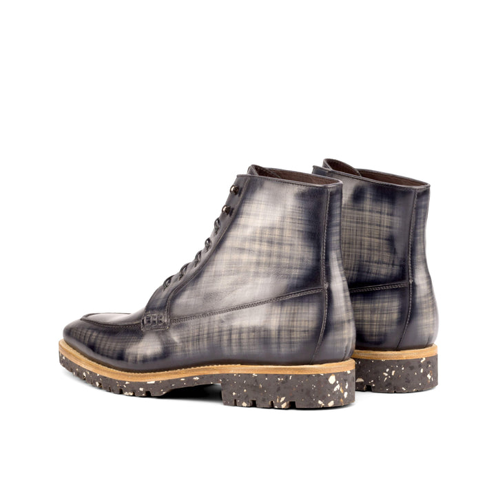 Men's Moc Boots Patina Goodyear Welt Grey 4993 4- MERRIMIUM