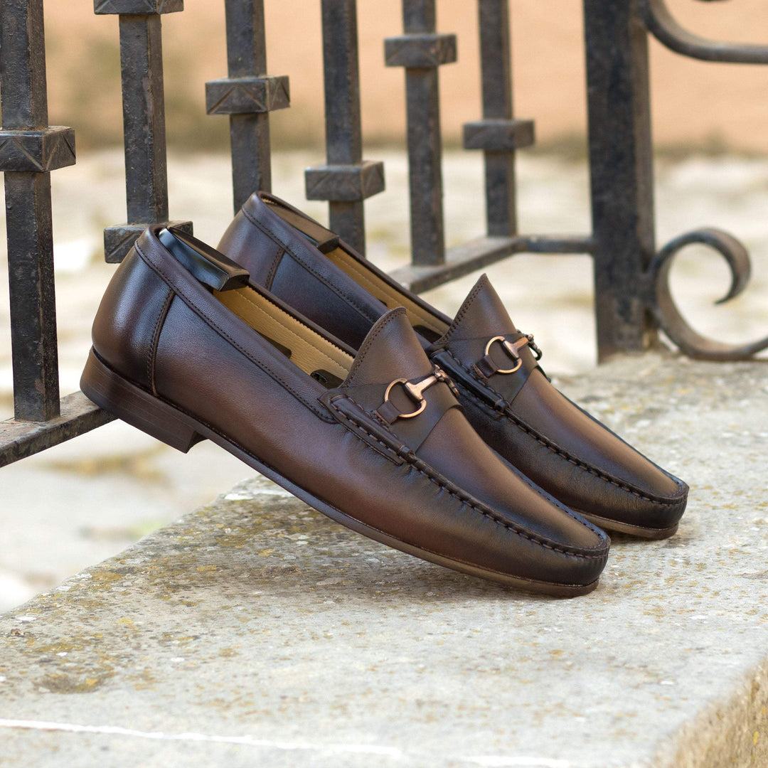 Men's Moccasin Shoes Leather 5436 1- MERRIMIUM--GID-2842-5436