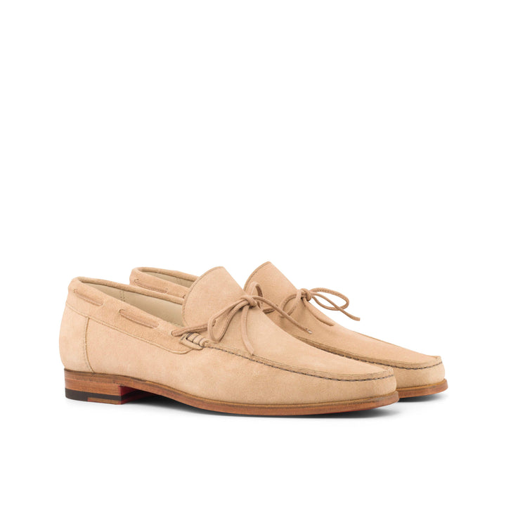 Men's Moccasin Shoes Leather Brown 3796 3- MERRIMIUM