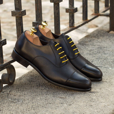 Men's Oxford Shoes Leather Black 3886 1- MERRIMIUM--GID-1372-3886