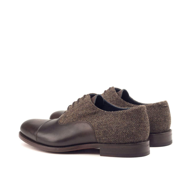 Men's Oxford Shoes Leather Brown Dark Brown 2954 4- MERRIMIUM