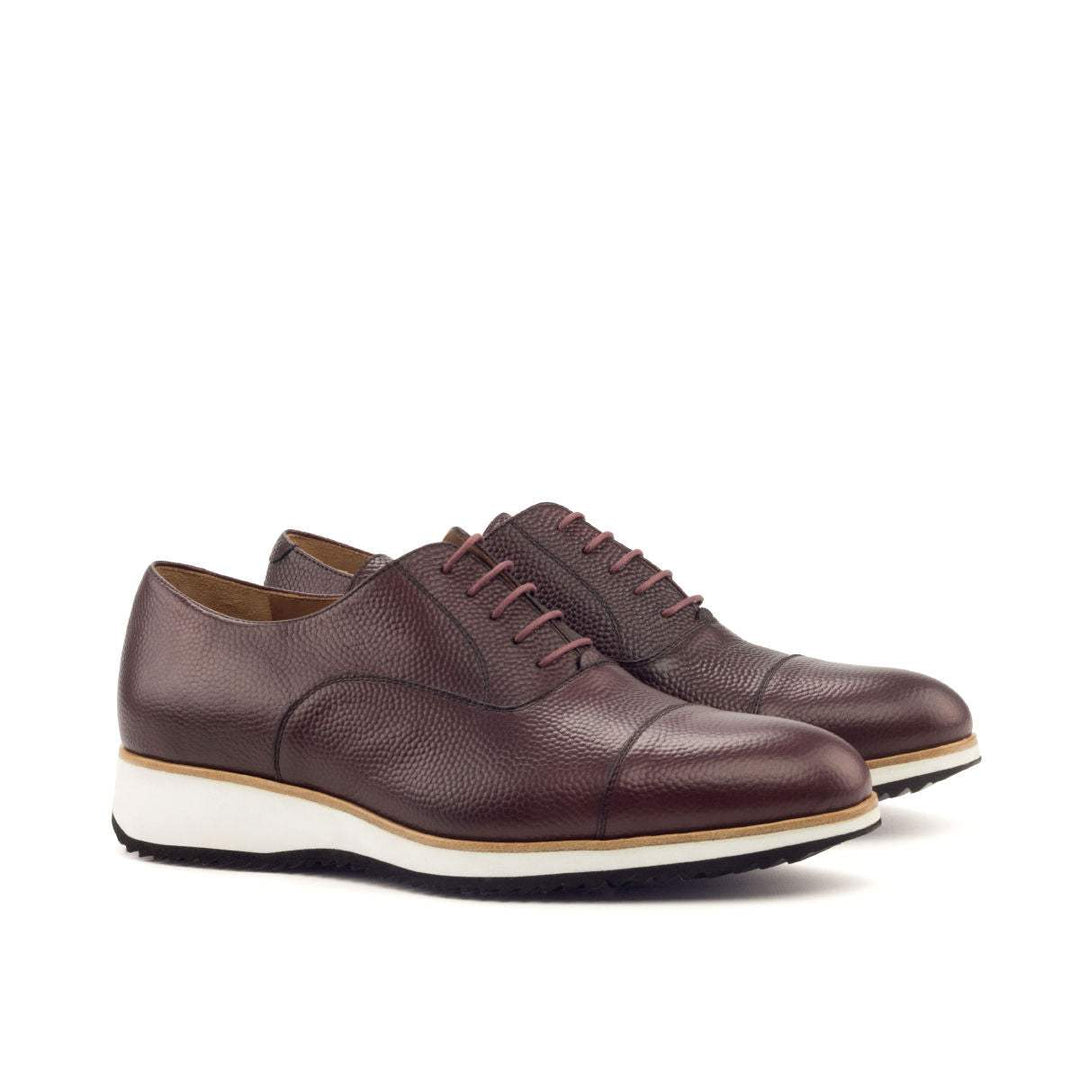 Men's Oxford Shoes Leather Burgundy 2665 3- MERRIMIUM