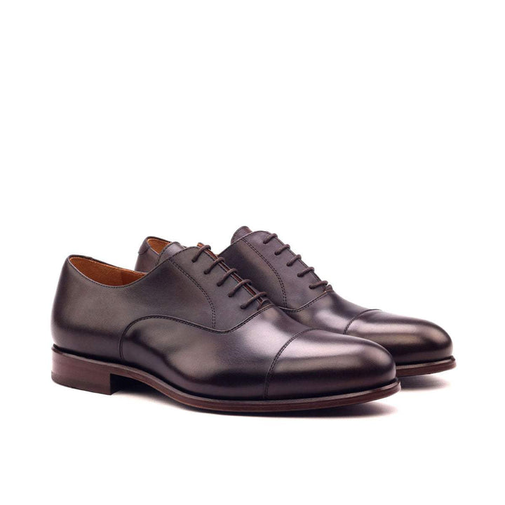 Men's Oxford Shoes Leather Dark Brown 2548 3- MERRIMIUM