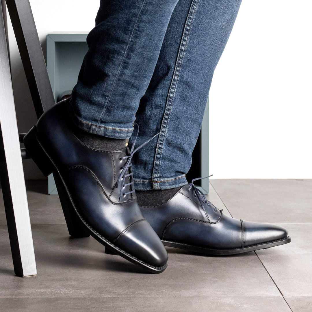 Men's Oxford Shoes Leather Goodyear Welt 5700 1- MERRIMIUM--GID-4350-5700