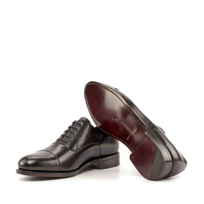 Men's Oxford Shoes Leather Goodyear Welt Black 5015 2- MERRIMIUM