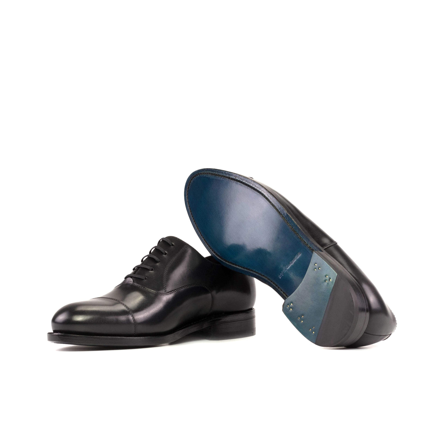 Men's Oxford Shoes Leather Goodyear Welt Black 5267 3- MERRIMIUM