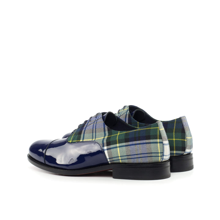 Men's Oxford Shoes Leather Goodyear Welt Blue 4349 4- MERRIMIUM