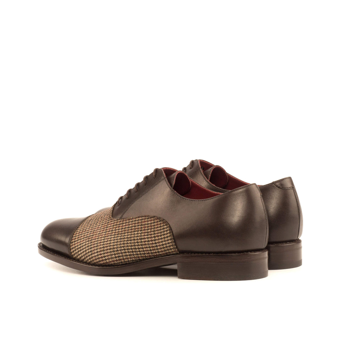 Men's Oxford Shoes Leather Goodyear Welt Brown Dark Brown 4142 4- MERRIMIUM