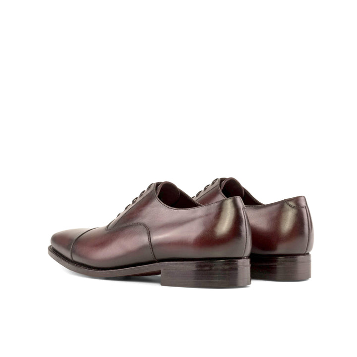 Men's Oxford Shoes Leather Goodyear Welt Burgundy 5372 4- MERRIMIUM