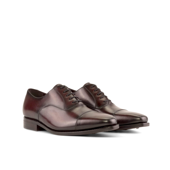 Men's Oxford Shoes Leather Goodyear Welt Burgundy 5372 6- MERRIMIUM