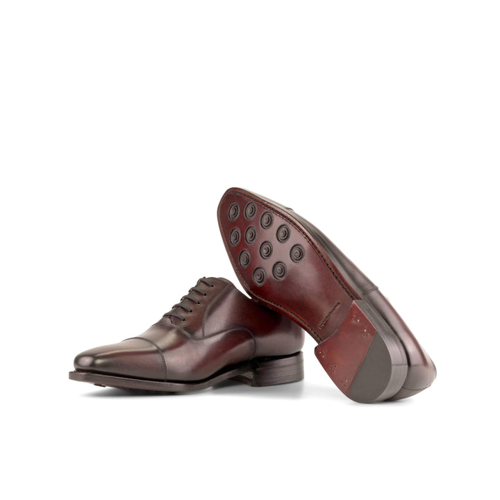 Men's Oxford Shoes Leather Goodyear Welt Burgundy 5372 3- MERRIMIUM