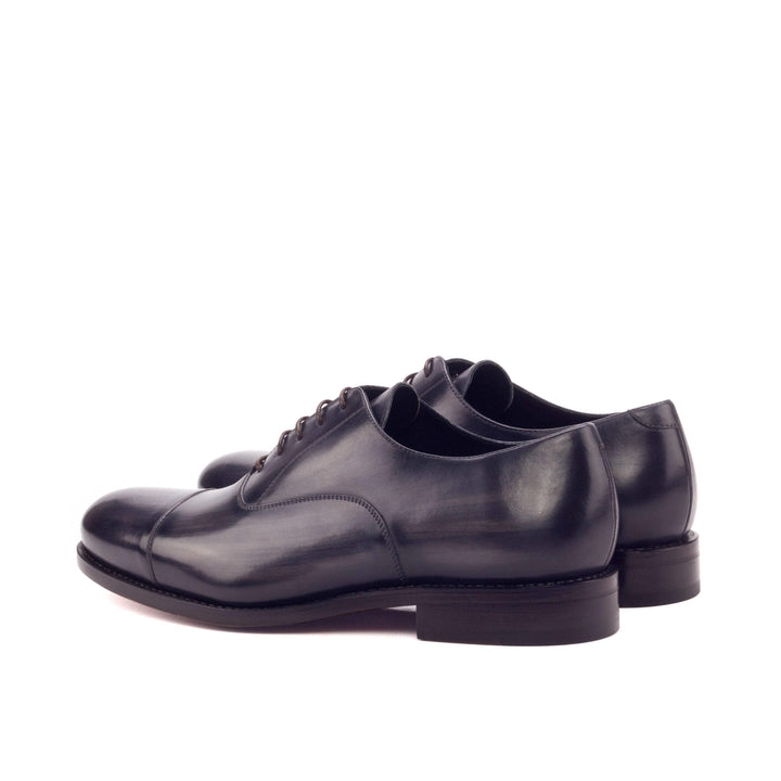 Men's Oxford Shoes Patina Leather Goodyear Welt Grey 3301 4- MERRIMIUM