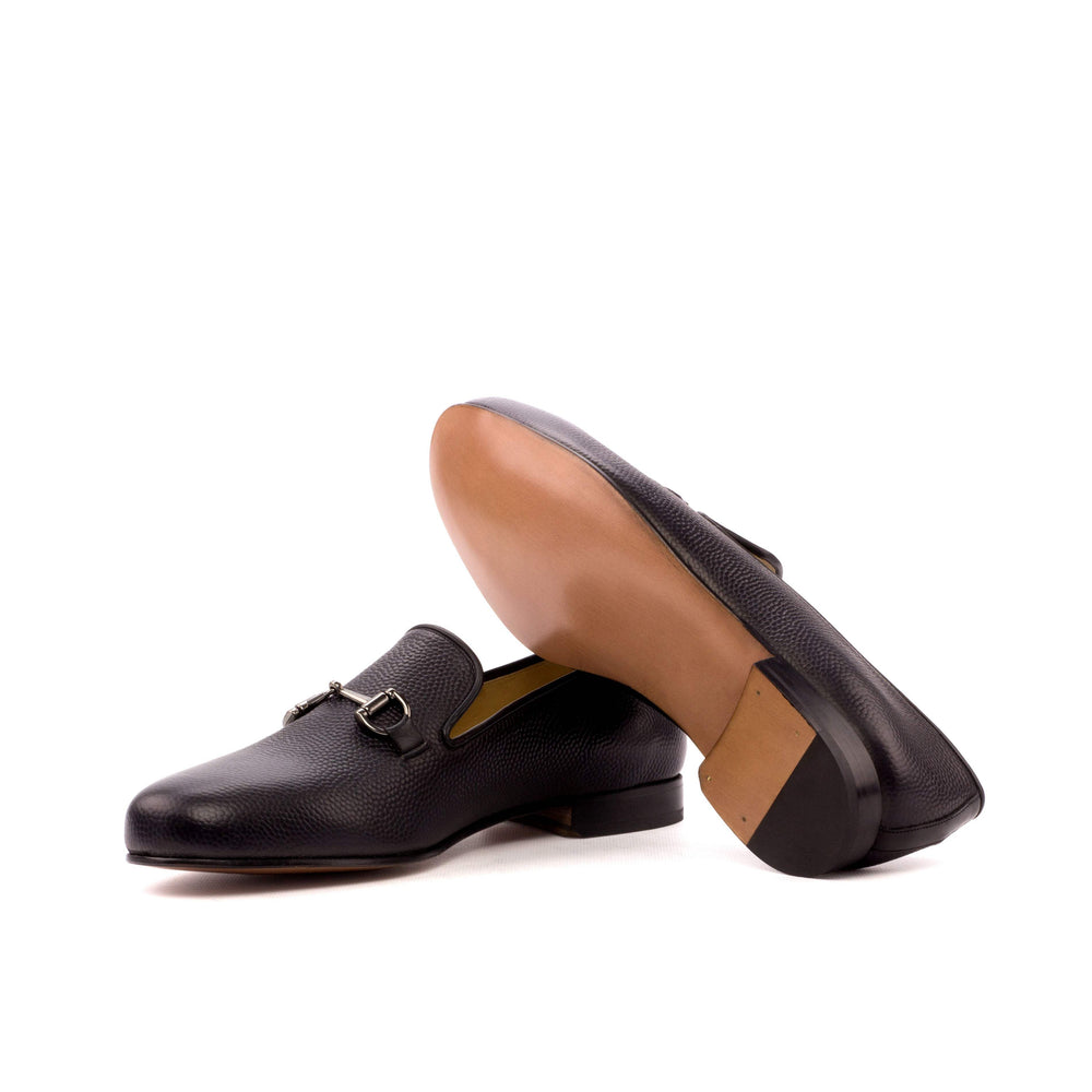 Men's Wellington Slippers Leather Black 3483 2- MERRIMIUM