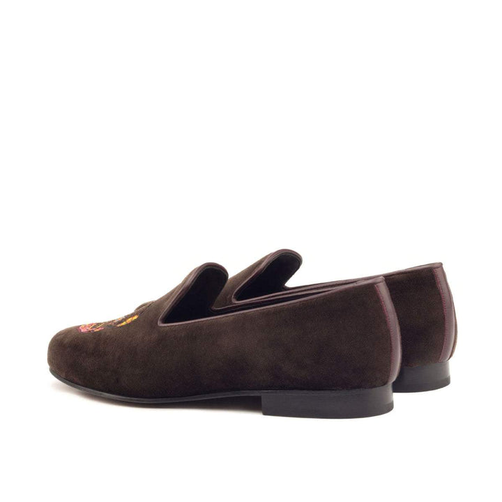 Men's Wellington Slippers Leather Brown 2831 4- MERRIMIUM