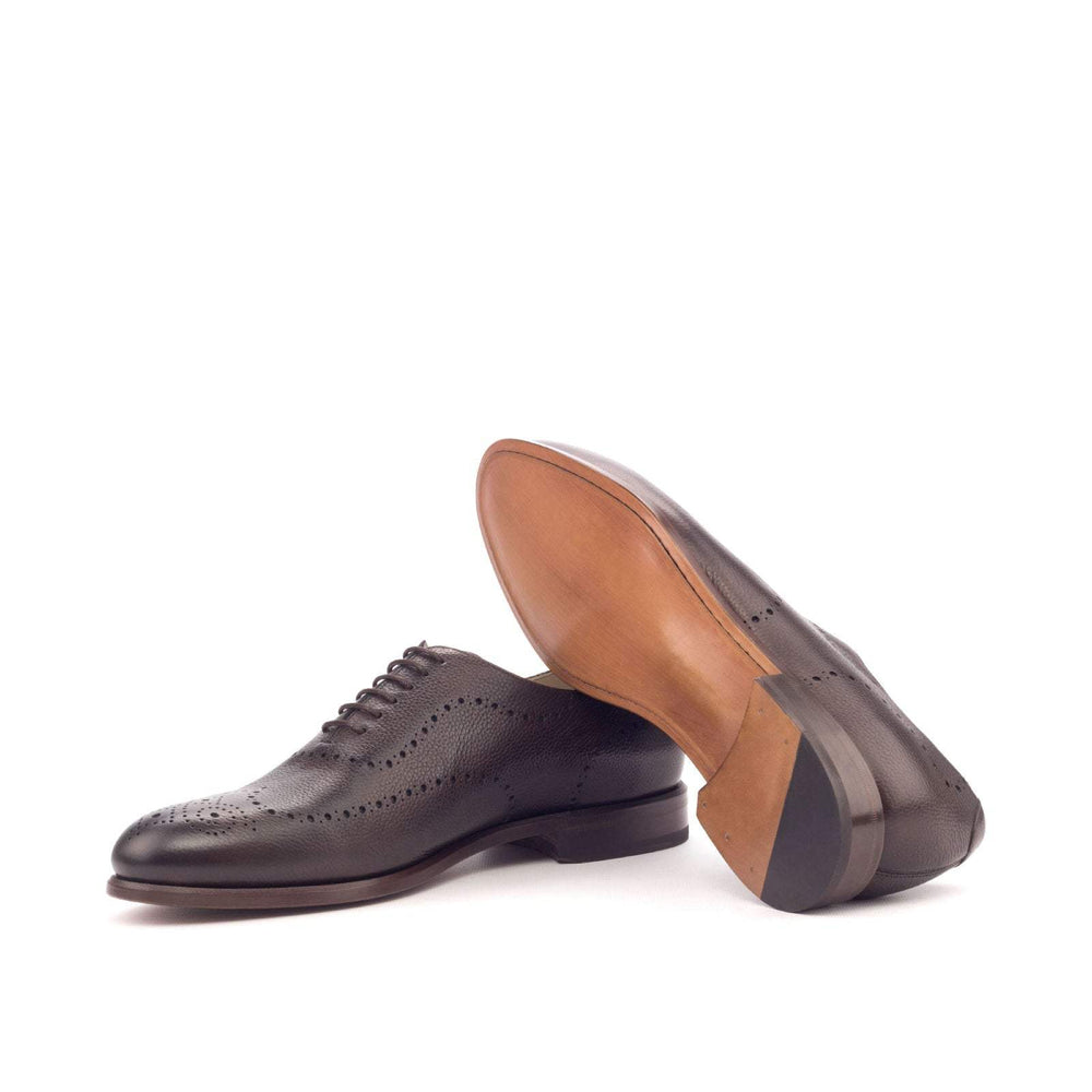 Men's Wholecut Shoes Leather Dark Brown 3114 2- MERRIMIUM