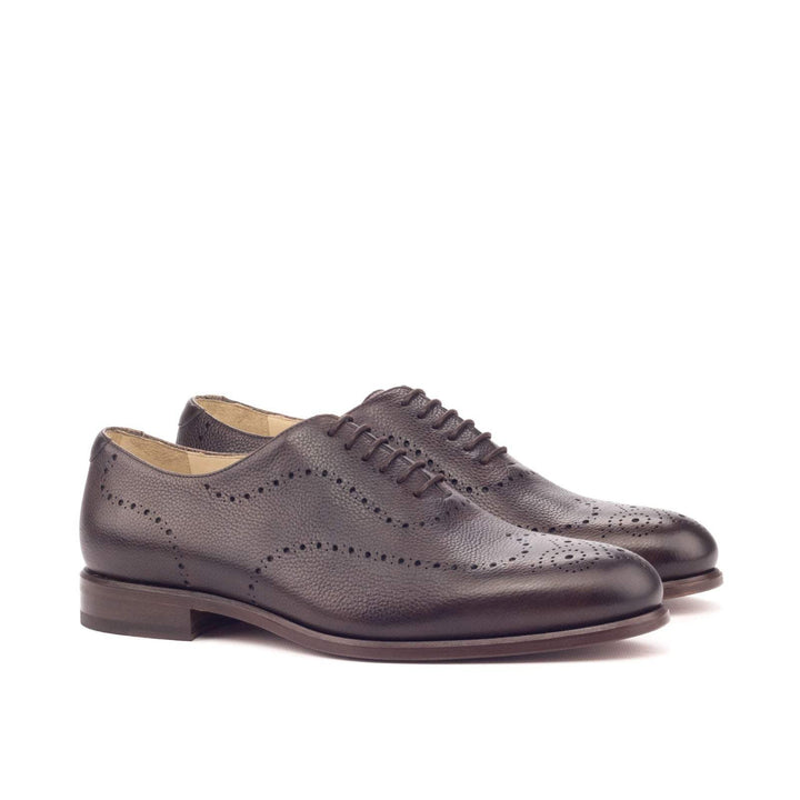 Men's Wholecut Shoes Leather Dark Brown 3114 3- MERRIMIUM