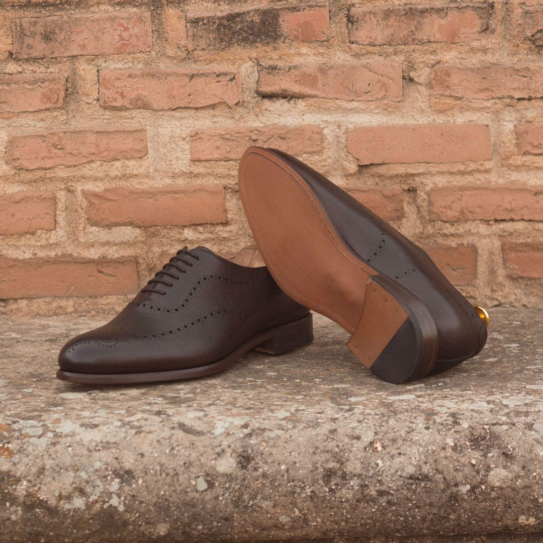 Men's Wholecut Shoes Leather Dark Brown 3114 1- MERRIMIUM--GID-1374-3114